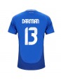 Italia Matteo Darmian #13 Kotipaita EM-Kisat 2024 Lyhythihainen